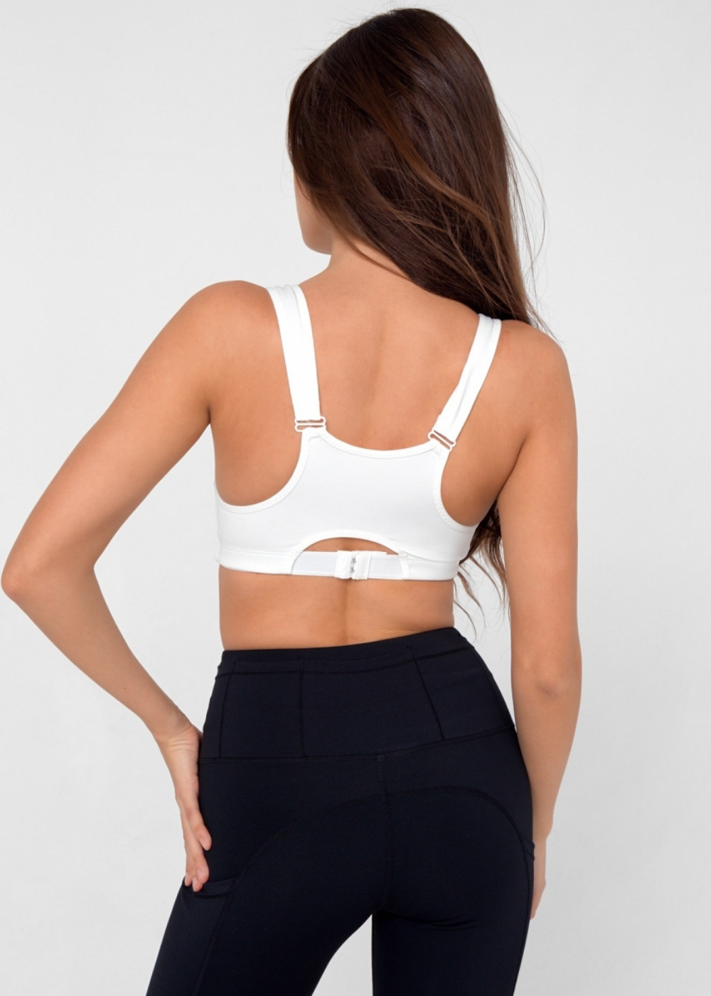 Brassière de Sport Maintien Élevé & Zip Frontal - Athéna