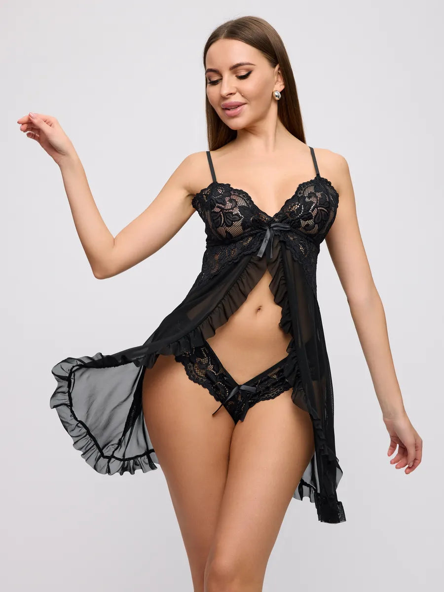 Babydoll Dentelle Fendue - Roxy