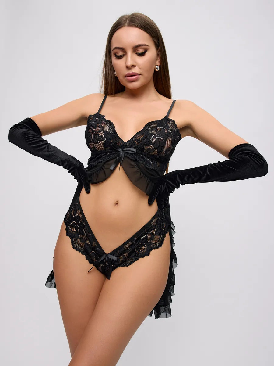 Babydoll Dentelle Fendue - Roxy
