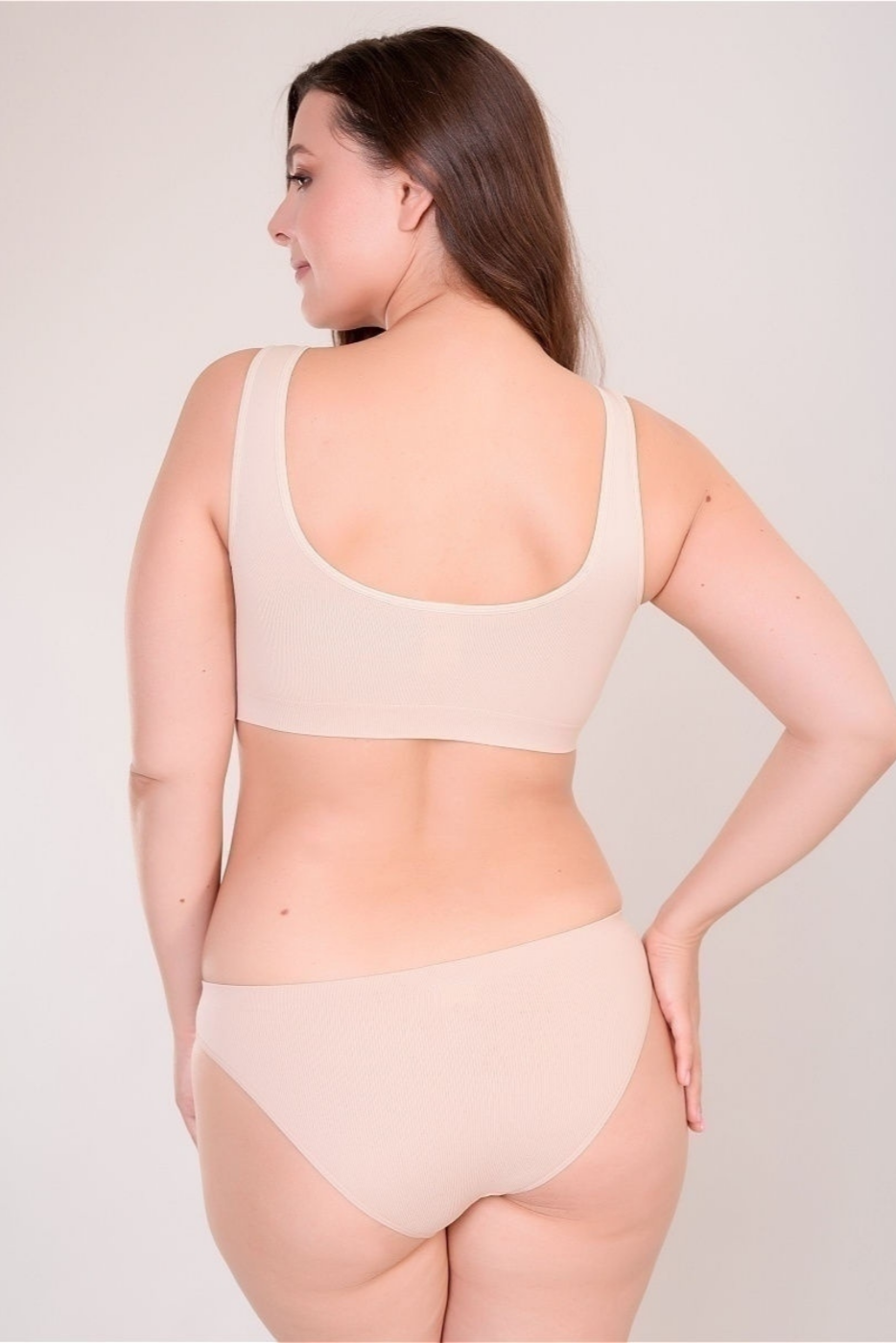 Brassière Beige Confort Absolu Sans Couture - Affranchie