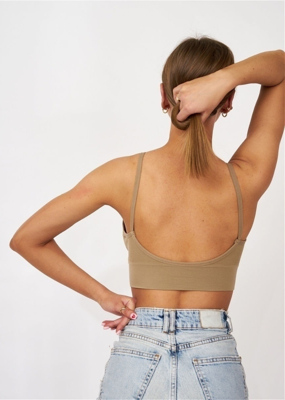 Brassière Côtelée Sans Coutures - Isilde