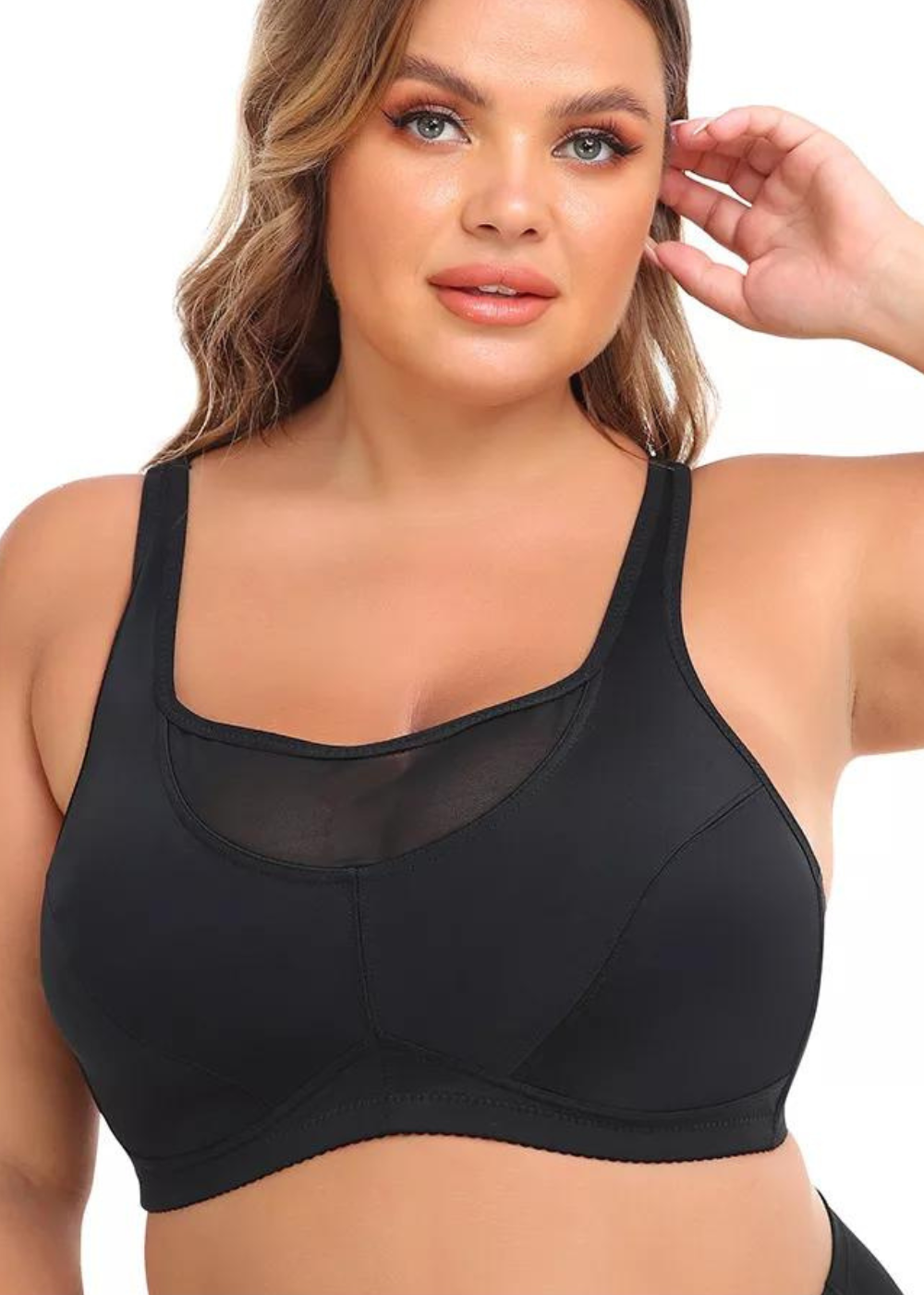 Soutien-gorge Maintien Grande Taille Sans Armatures - Hélène