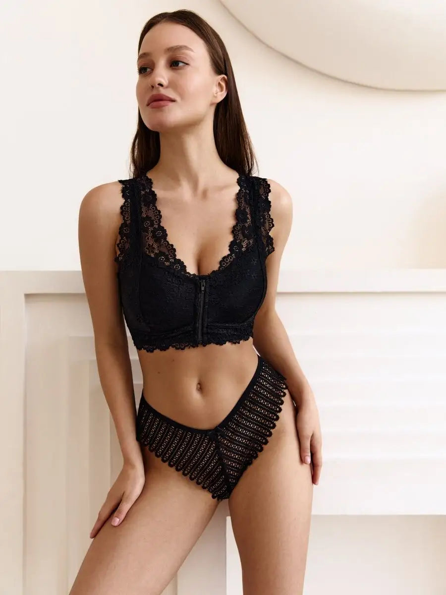 Soutien-gorge Zip-Avant & Dentelle - Sydney
