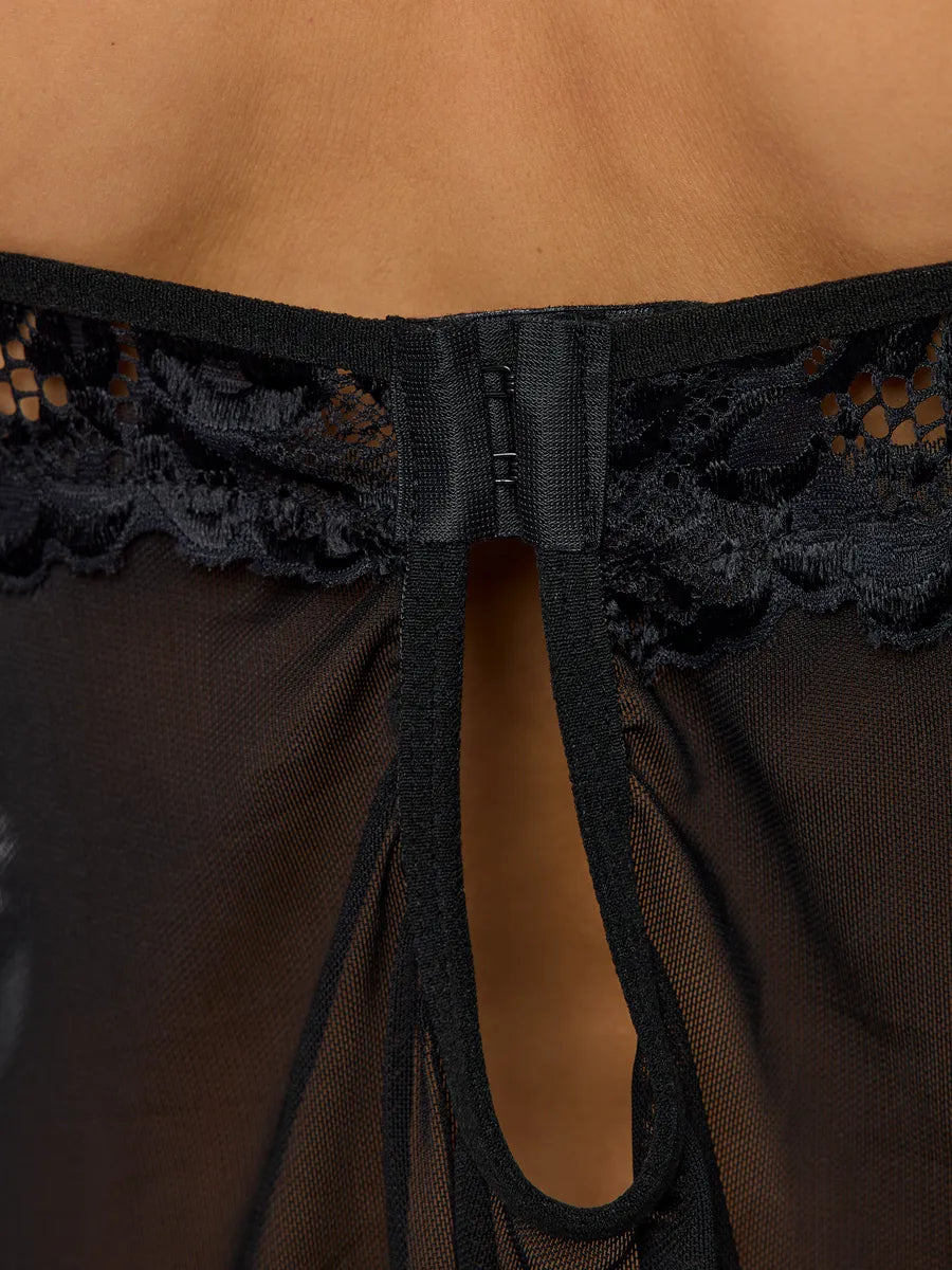 Babydoll Dentelle Fendue - Roxy